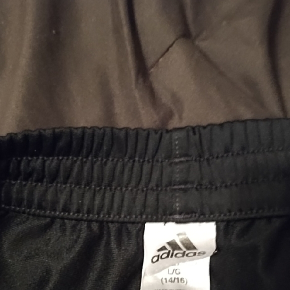 Adidas Kids Black Track Pants - Picture 5 of 5